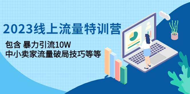 2023线上流量特训营：中小卖家流量破局技巧等等-温馨分享网