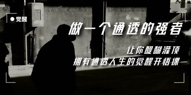 觉醒-做一个通透强者，让你醍醐灌顶，拥有通透人生，掌握强大的秘密-温馨分享网