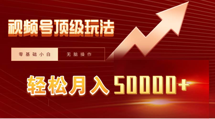 视频号短剧搬运狂怼玩法，零基础小白月入50000+-温馨分享网