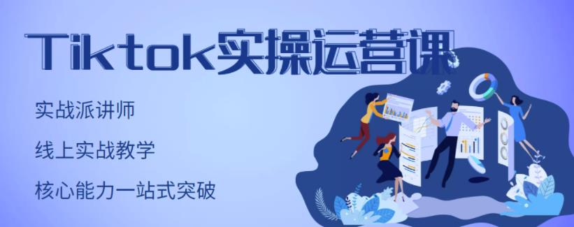 TikTok实操运营课，手把手账号实战，适合零基础Tiktok新人-温馨分享网