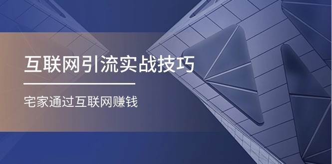 互联网引流实操技巧(适合微商，吸引宝妈)，宅家通过互联网赚钱（17节）-温馨分享网