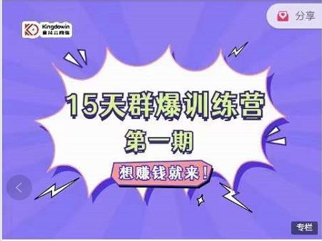 金抖云Peter《15天群爆训练营》，破解抖音玄学，群爆心法，起号方式-温馨分享网