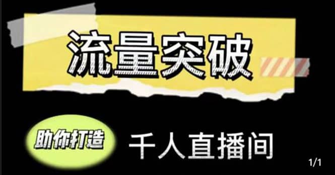 直播运营实战视频课，助你打造千人直播间（14节视频课）-温馨分享网