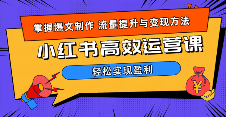 价值980小红书运营操作指南-温馨分享网
