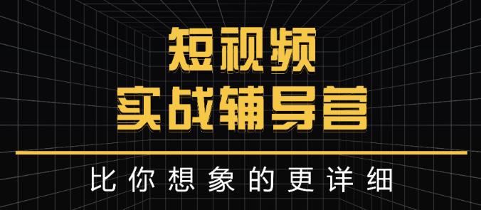 达人队长:短视频实战辅导营，比你想象的更详细-温馨分享网