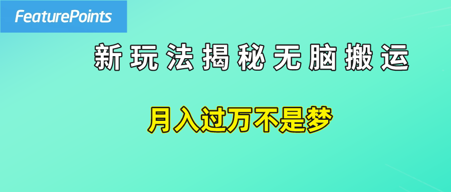 简单操作，每天50美元收入，搬运就是赚钱的秘诀！-温馨分享网