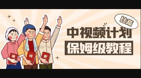 中视频项目，目前靠这个项目养了11人团队【视频课程】-温馨分享网