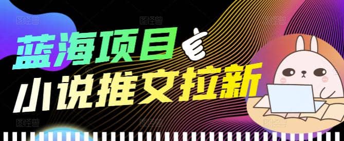 外面收费6880的小说推文拉新项目，个人工作室可批量做【详细教程】-温馨分享网
