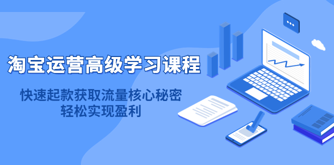 淘宝运营高级学习课程：快速获取流量核心秘密，轻松实现盈利！-温馨分享网