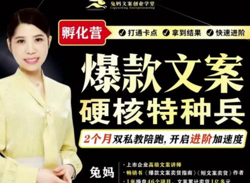 爆款文案硬核特种兵孵化营，实现了每个月2000-30000+的副业增收-温馨分享网