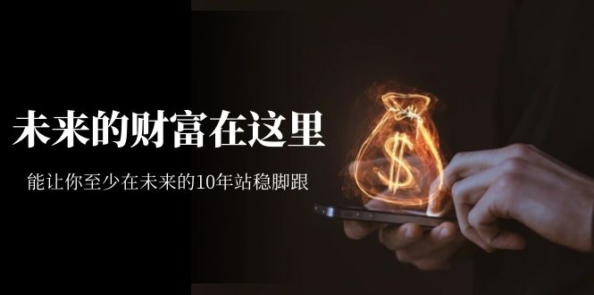 某收费文章《未来的财富在这里》能让你至少在未来的10年站稳脚跟-温馨分享网
