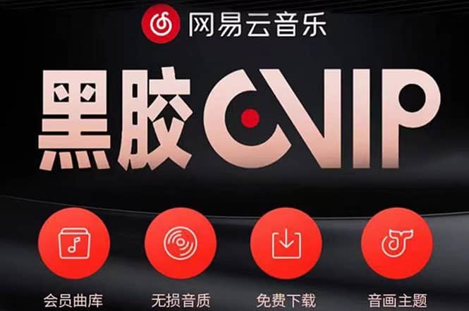 网易云撸黑胶年卡及变现方法，收益可无限放大-温馨分享网