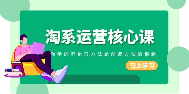 淘系-运营核心课，你学的不是只方法是创造方法的根源（190节课）-温馨分享网