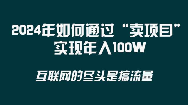 2024年如何通过“卖项目”实现年入100W-温馨分享网