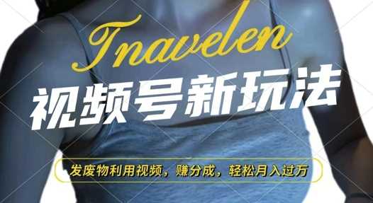 视频号新玩法，废物利用视频，撸分成收益，轻松月入过W【揭秘】-温馨分享网