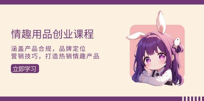 情趣用品创业课程：涵盖产品合规，品牌定位，营销技巧，打造热销情趣产品-温馨分享网