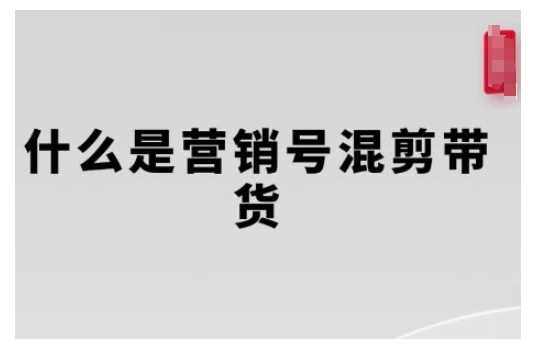 营销号混剪带货，从内容创作到流量变现的全流程，教你用营销号形式做混剪带货-温馨分享网