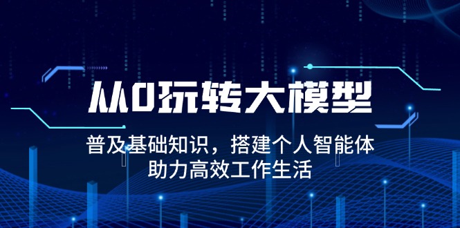 从0玩转大模型，普及基础知识，搭建个人智能体，助力高效工作生活-温馨分享网