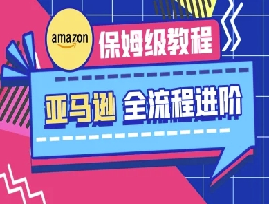亚马逊保姆级全流程实操教程-跨境电商教程-温馨分享网