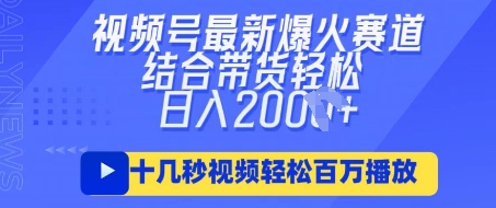 视频号最新爆火ai民国美女视频，轻松百万播放，结合带货日入数张-温馨分享网