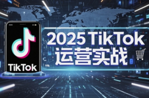 2025TikTok电商运营，掌握TikTok店铺运营核心技巧，实现低成本高转化-温馨分享网