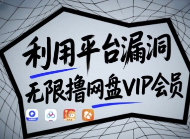 利用平台漏洞，无限撸网盘VIP会员，用户亲测有效!【漏洞原理+操作演示】-温馨分享网